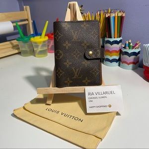 Preloved Authentic LV Monogram Agenda